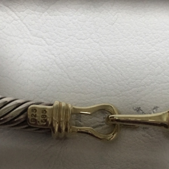 Authentic Vintage David Yurman 14k Buckle Bracelet - Picture 2 of 4